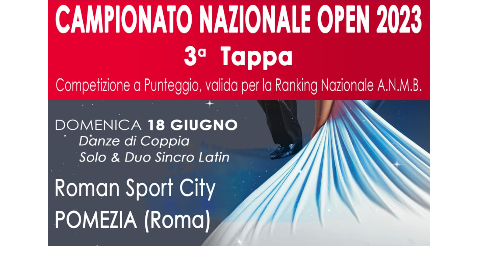 Campionato Nazionale Open 2023 - 3a Tappa cover image