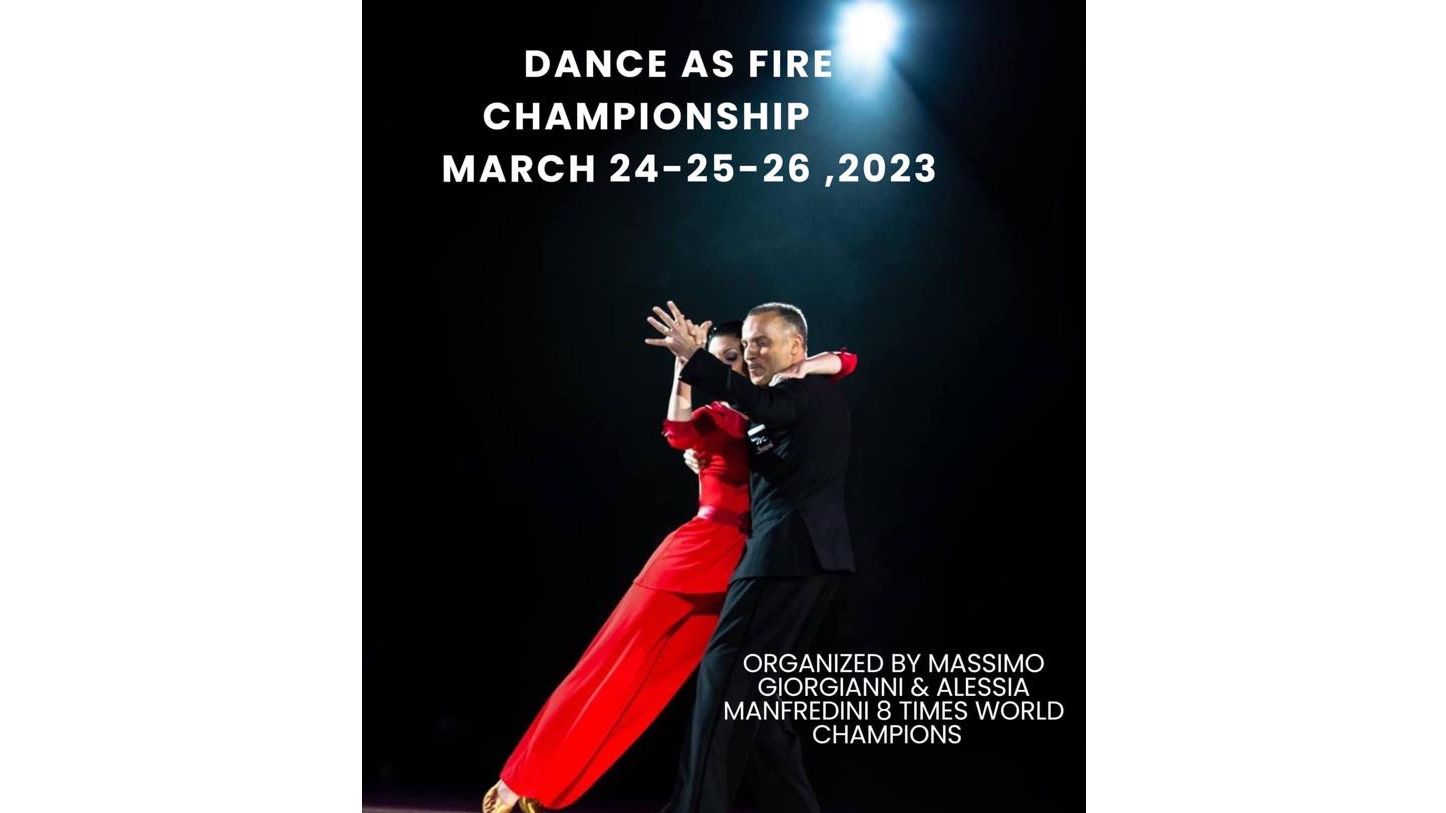 DANCE AS FIRE CHAMPIONSHIP cover image