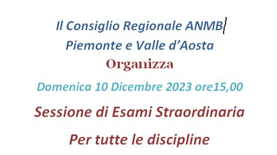 Esami Professionali ANMB Piemonte Valle d'Aosta cover image
